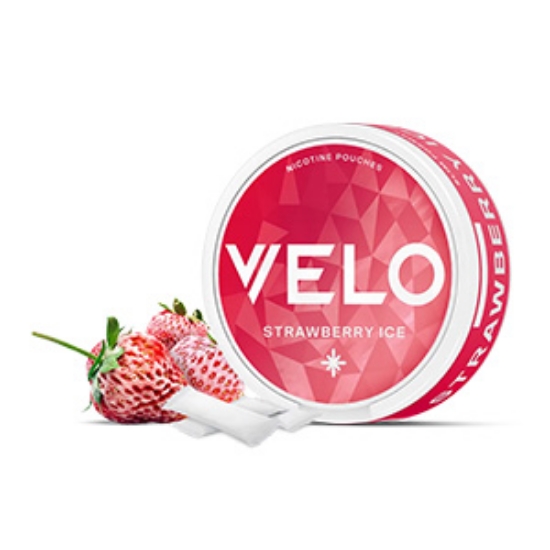 Picture of Velo Strawberry Ice 10Mg Nictone Pouch 3D 14g x5